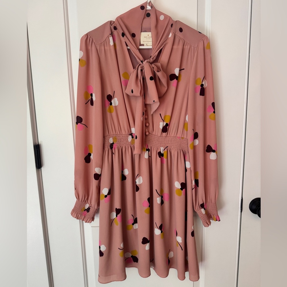 Kate Spade Blush Polka Dot Dress